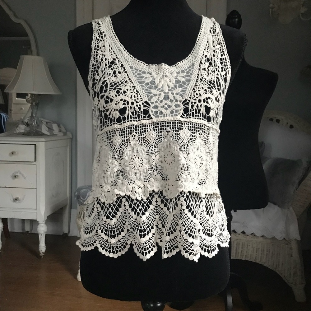 Crochet Layer Tank Top